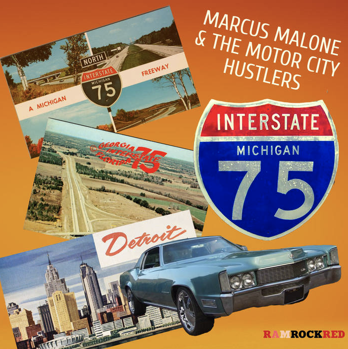 RRR039 - Marcus Malone & the Motor City Hustlers - Interstate 75 (The Original Versions)